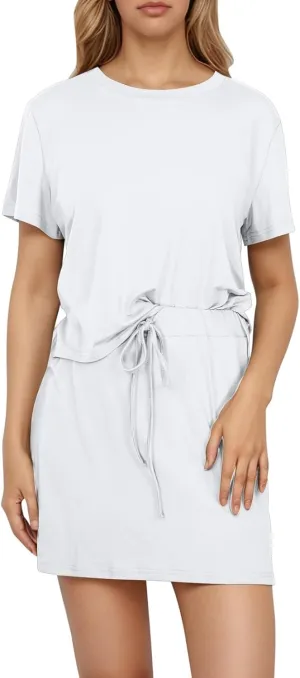 2 Piece Lounge Sets for Women Summer Short Sleeve Tops and Shorts Set Sweatsuits with Pockets Vacation Travel Outfits