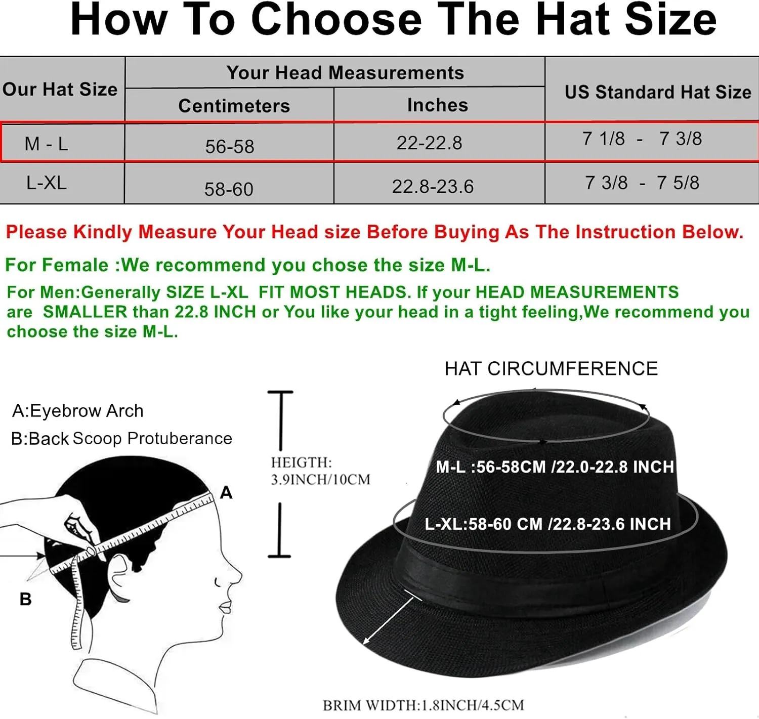 5 Pack Bulk Cuban Fedora Sun Hats Men with Adjustable Strap, Short Brim 1920s Unisex Party Costume Hats Women.