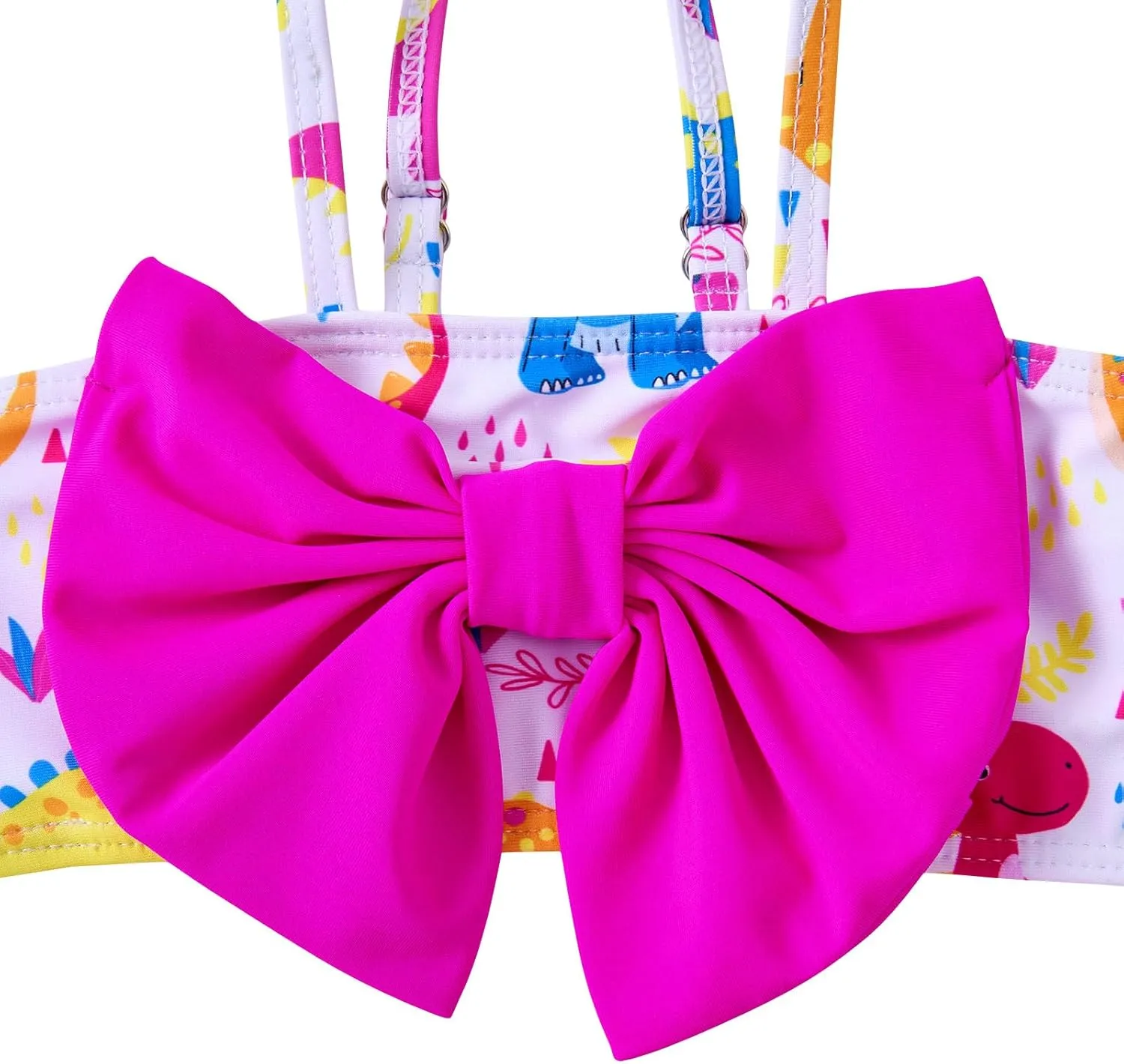 Ahegao 6M-3T Baby Girls Swimsuits for Toddlers Kids 3pcs Bathing Suits Bikini