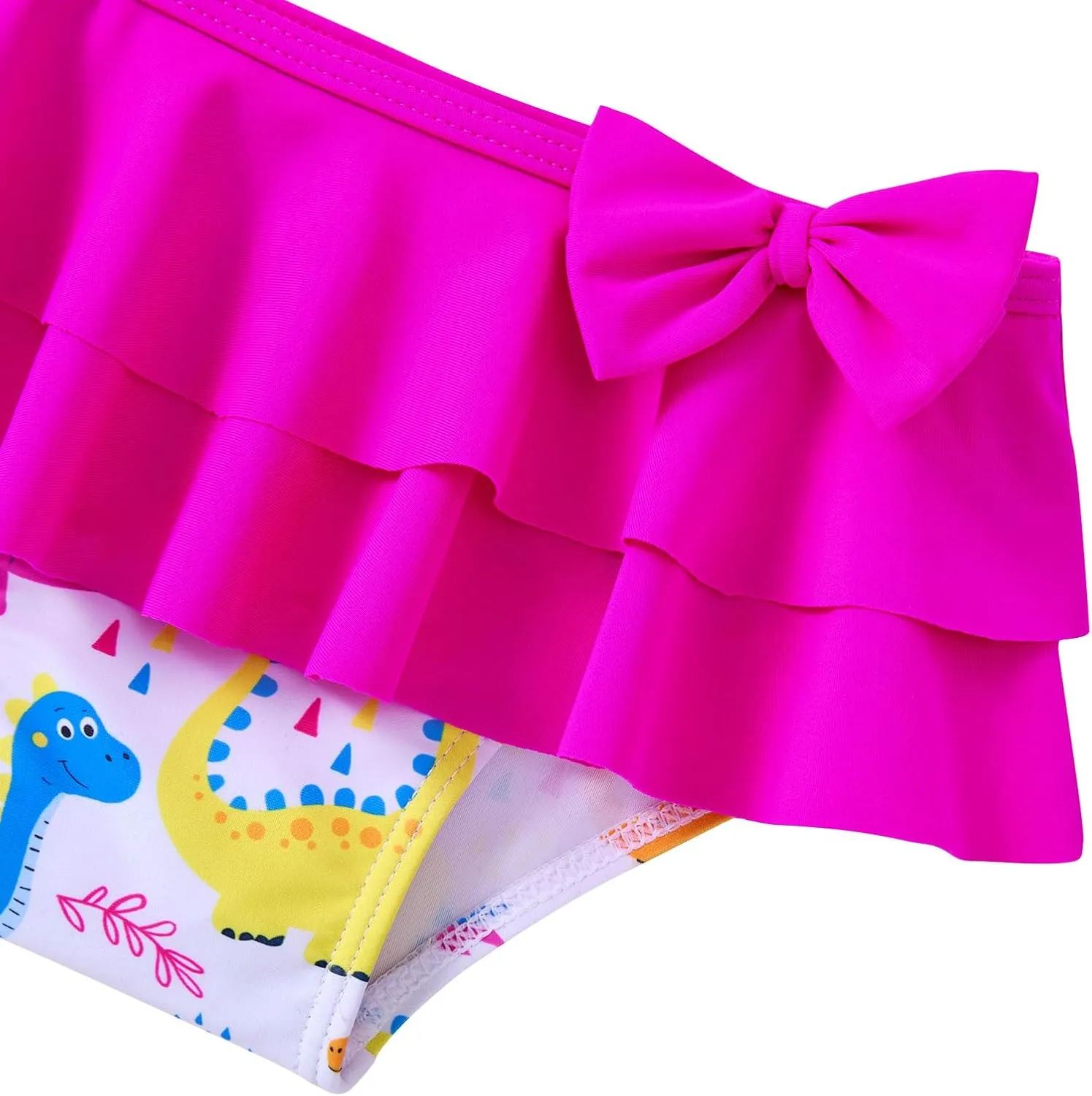 Ahegao 6M-3T Baby Girls Swimsuits for Toddlers Kids 3pcs Bathing Suits Bikini