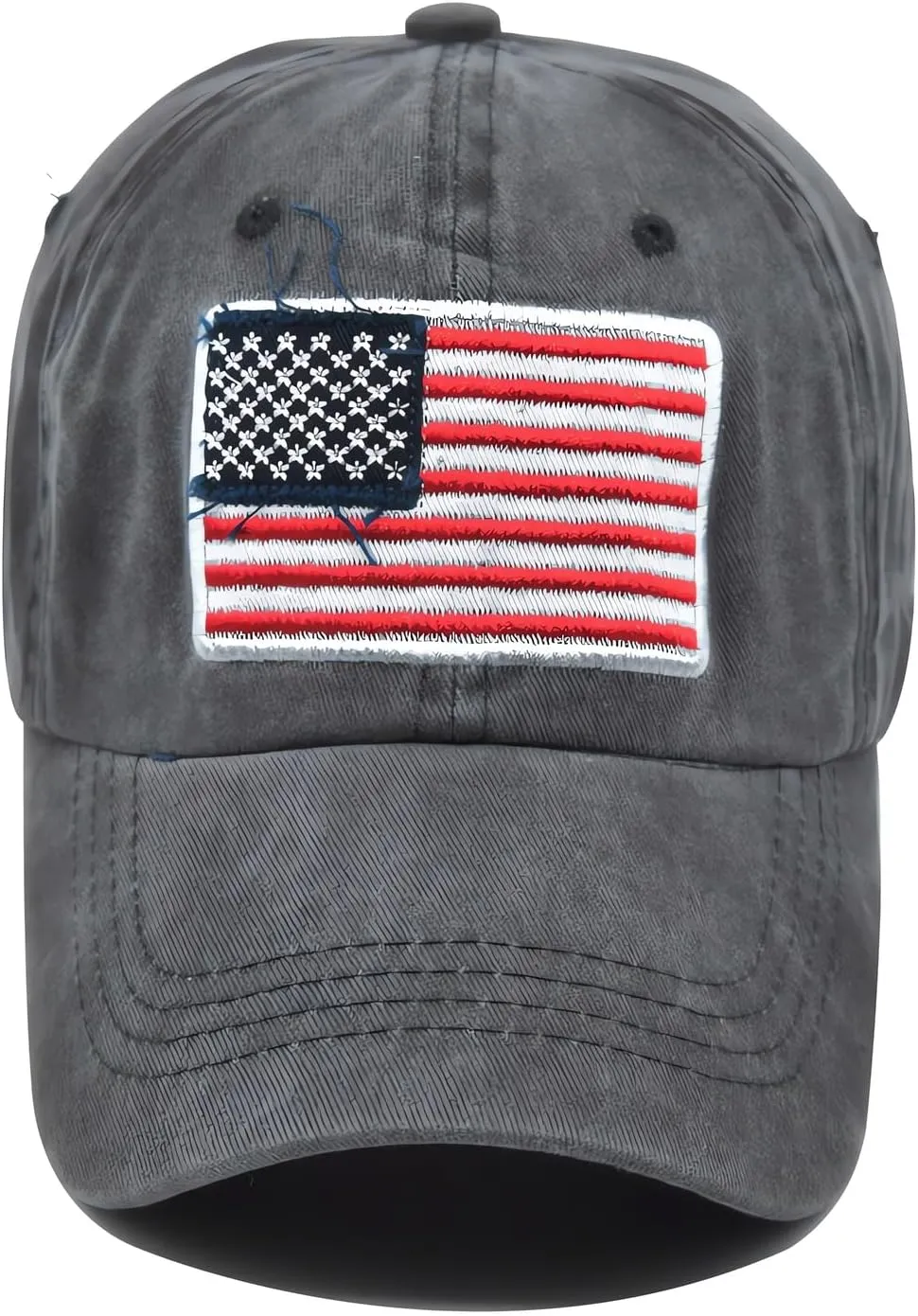 American Flag Baseball Caps Embroiderred USA Flag Patriotic Dad Hat Adjustable Trucker Hats for Men Women