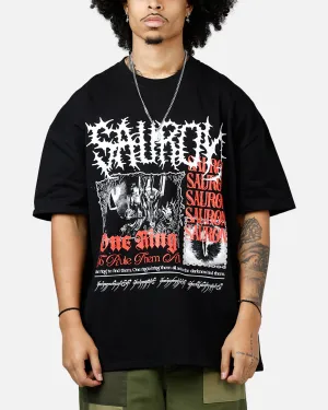 American Thrift X The Lord Of The Rings Sauron Heavyweight T-Shirt Black