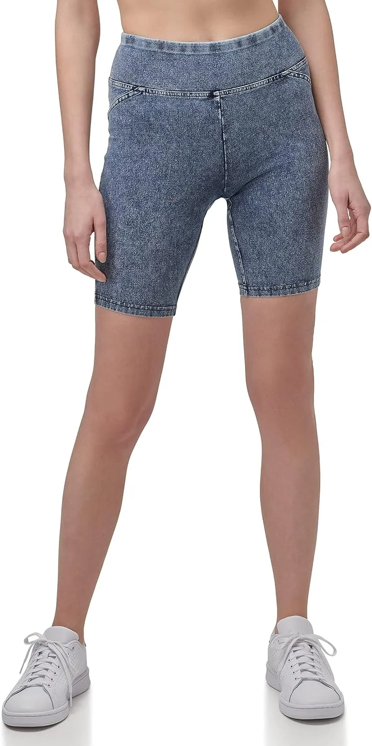 Andrew Marc Women's Bike Short, Regular and Plus Size