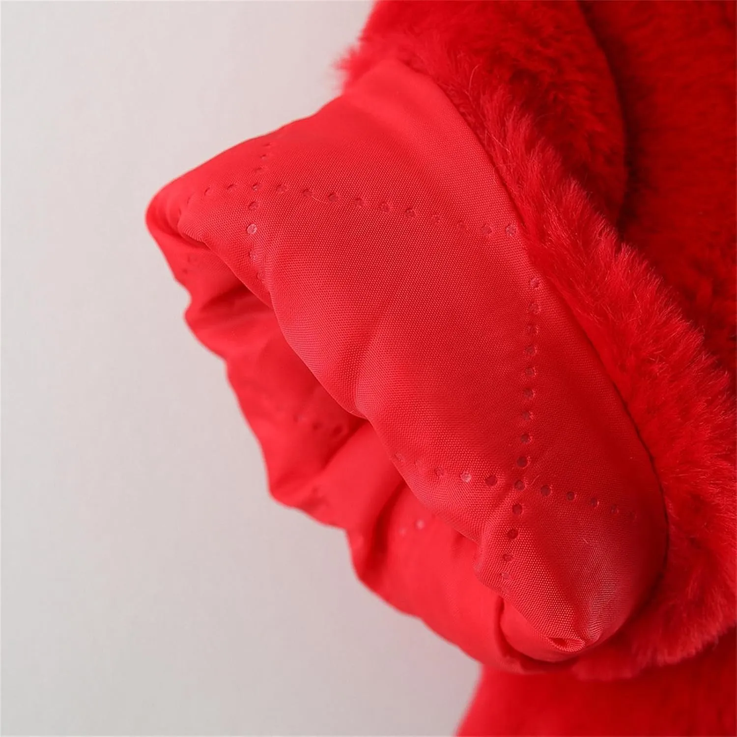 Baby Fleece Hooded Jacket Thick Kids Jacket And Winter Cloak Baby Girl's Top Warm Fuzzy Plush Outerwear Coat Girls Coat