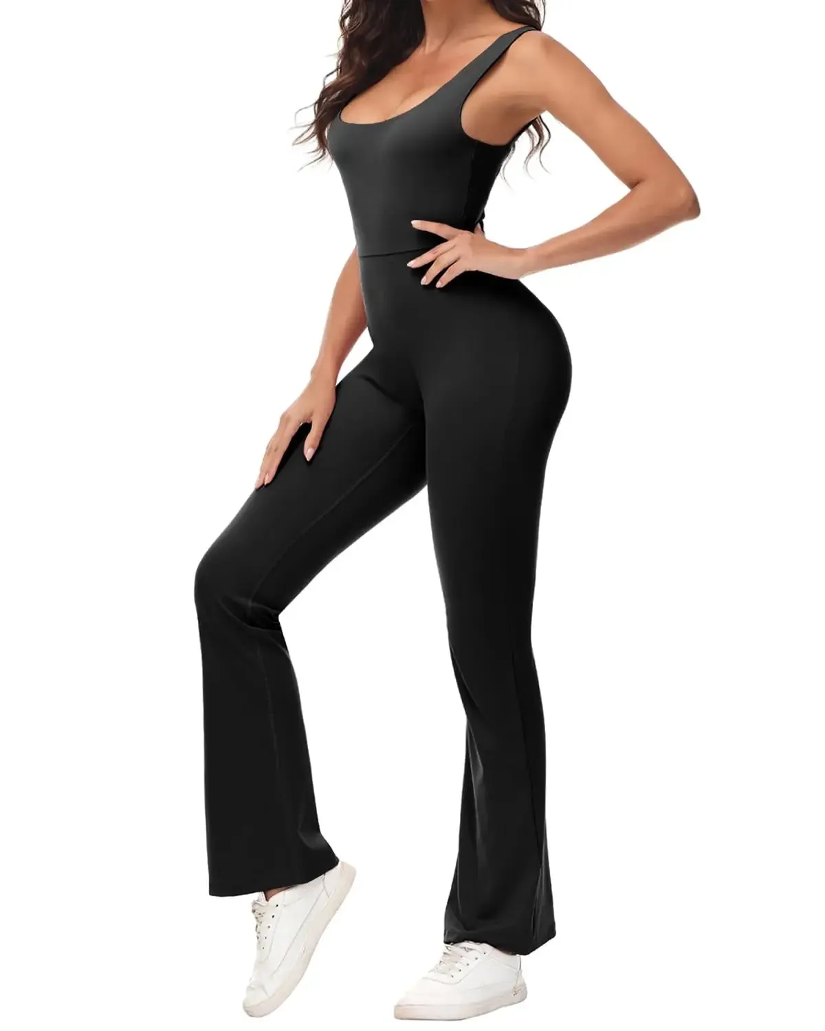 Backless Yoga Scrunch Butt Romper