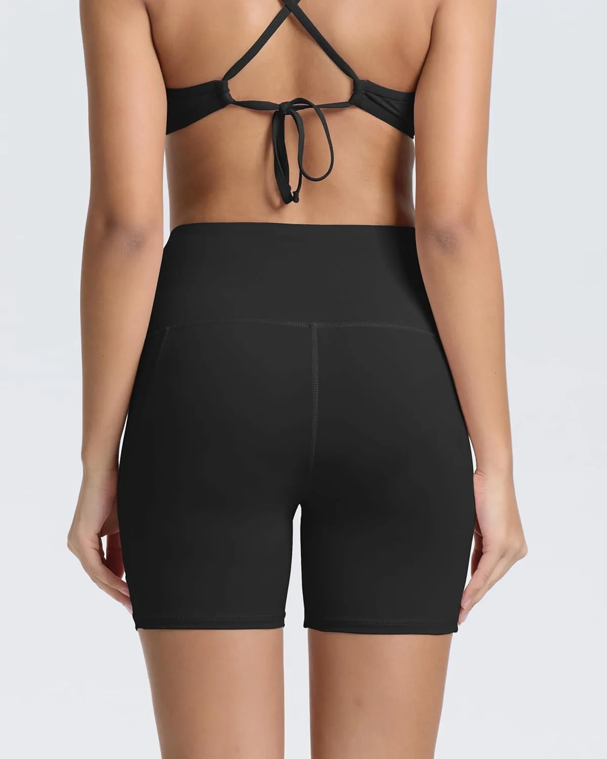 Beautikini Period Swimwear Menstrual Tummy Control Swimsuit 3.9" High Waist Leakproof Bathing Suit Bottoms for Teen Girls