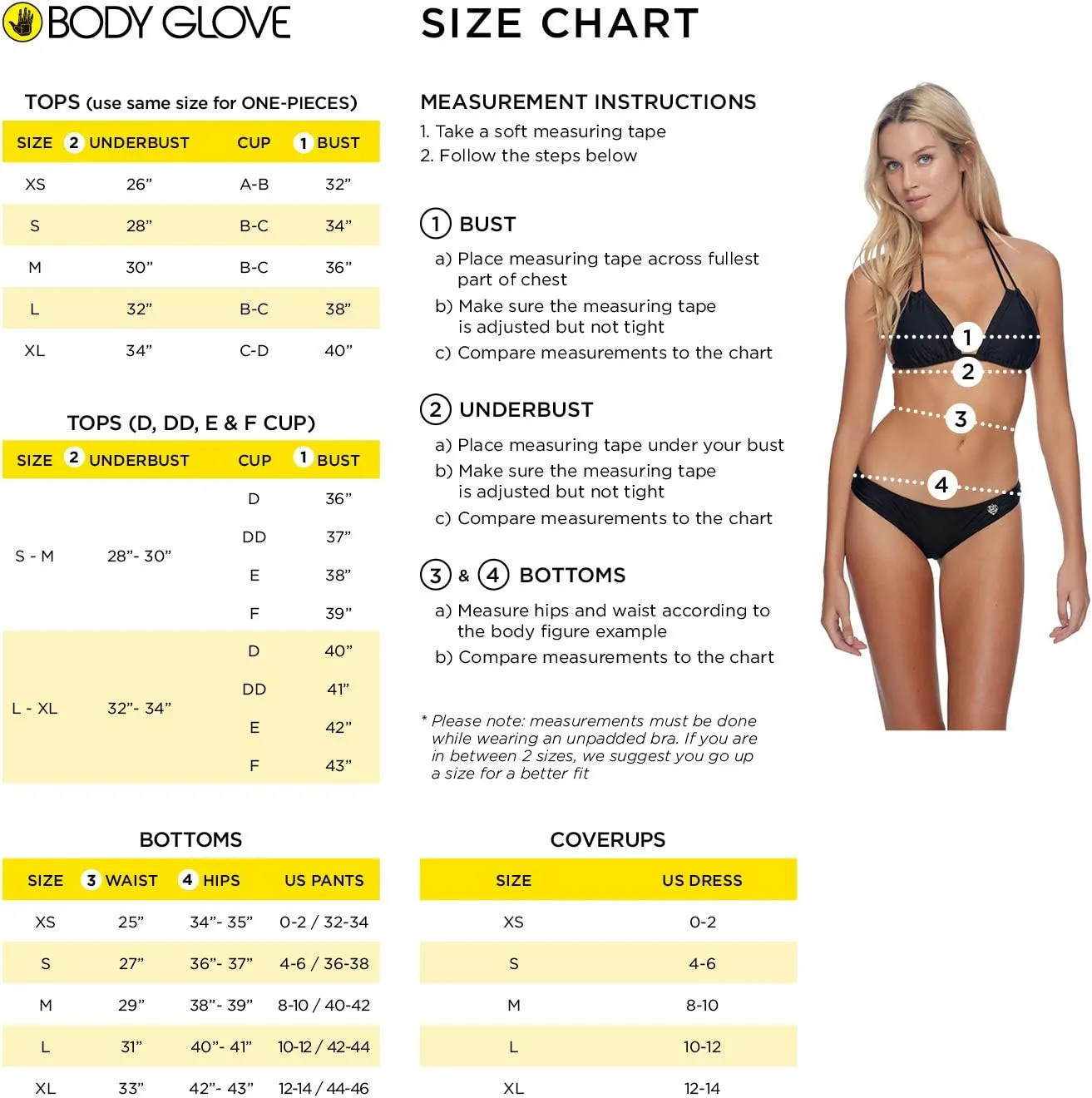 Body Glove Women's Standard Hybrid Surf Swim Capris with UPF 50 