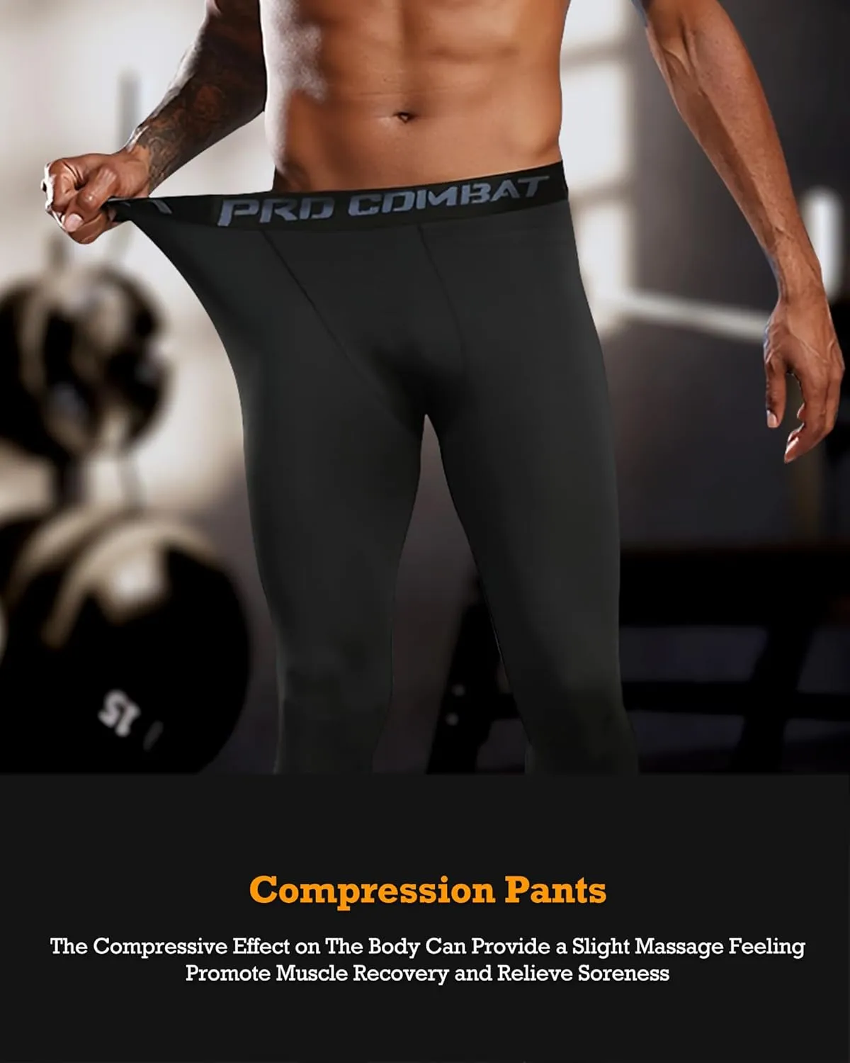 BOOMCOOL 5PCS Gym Clothes for Men Workout Sets
