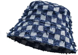 Bucket Hats for Women, Washed Cotton Summer Packable Fishermen Hat, Outdoor Sun Lightweight Cap