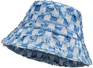 Bucket Hats for Women, Washed Cotton Summer Packable Fishermen Hat, Outdoor Sun Lightweight Cap