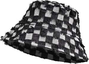 Bucket Hats for Women, Washed Cotton Summer Packable Fishermen Hat, Outdoor Sun Lightweight Cap