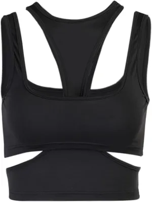 Cresay Women's Sexy Crop Tops Sleeveless Cut Out Cami Racerback Tank Tops Camisole