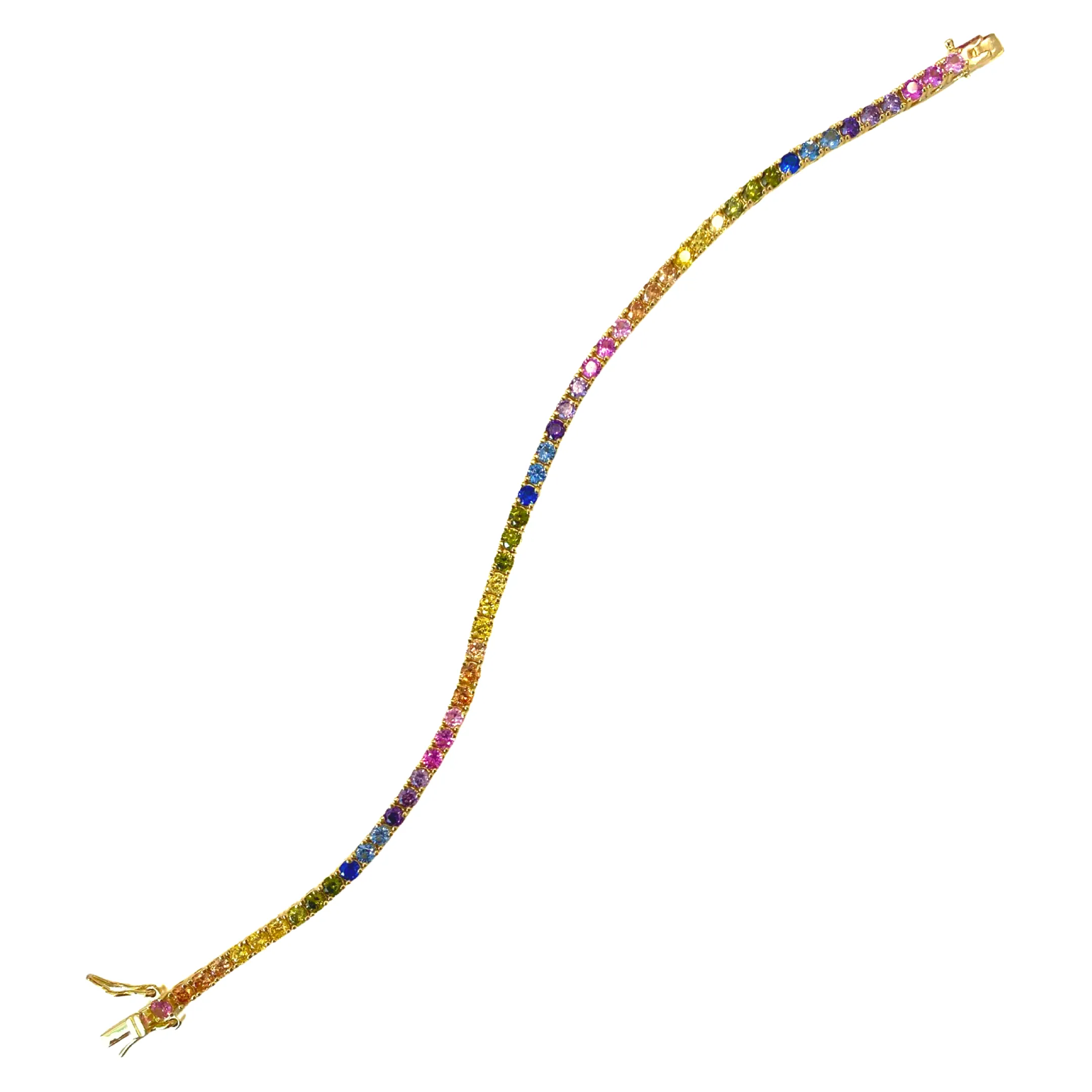Everyday Rainbow Tennis Bracelet