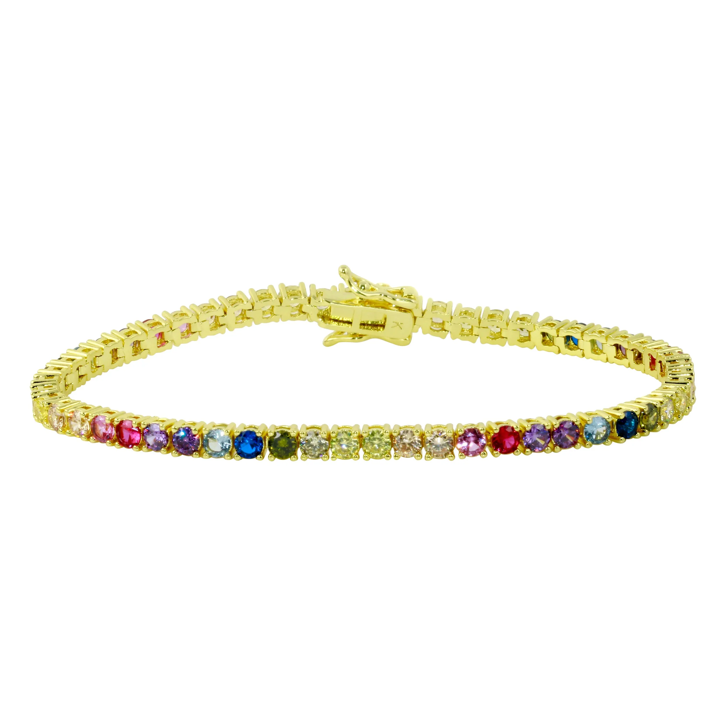 Everyday Rainbow Tennis Bracelet