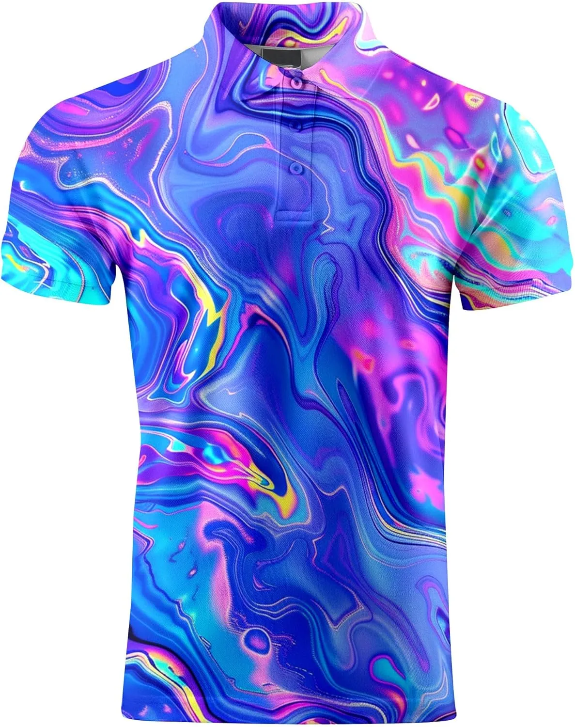 Funny Golf Shirts for Men,Mens Hawaiian Shirts Short Sleeve Novelty Crazy Golf Shirts