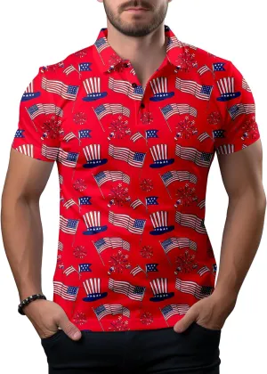 Funny Golf Shirts for Men,Mens Hawaiian Shirts Short Sleeve Novelty Crazy Golf Shirts