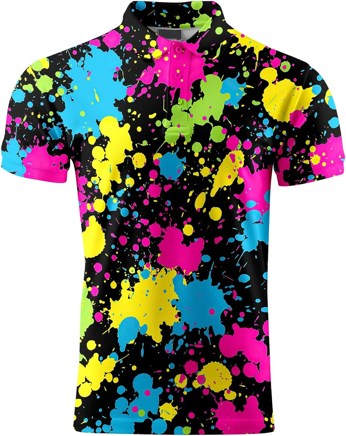 Funny Golf Shirts for Men,Mens Hawaiian Shirts Short Sleeve Novelty Crazy Golf Shirts