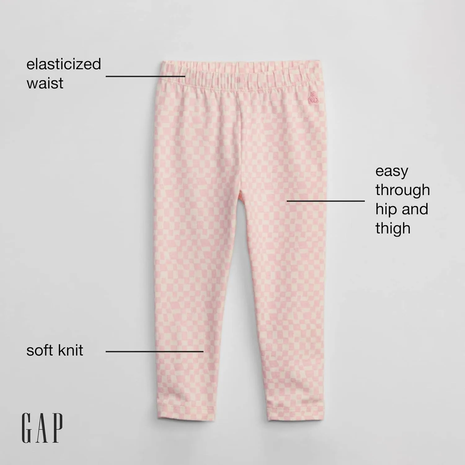 GAP Baby Girls' 3-Pack Pull-on Leggings Bottoms
