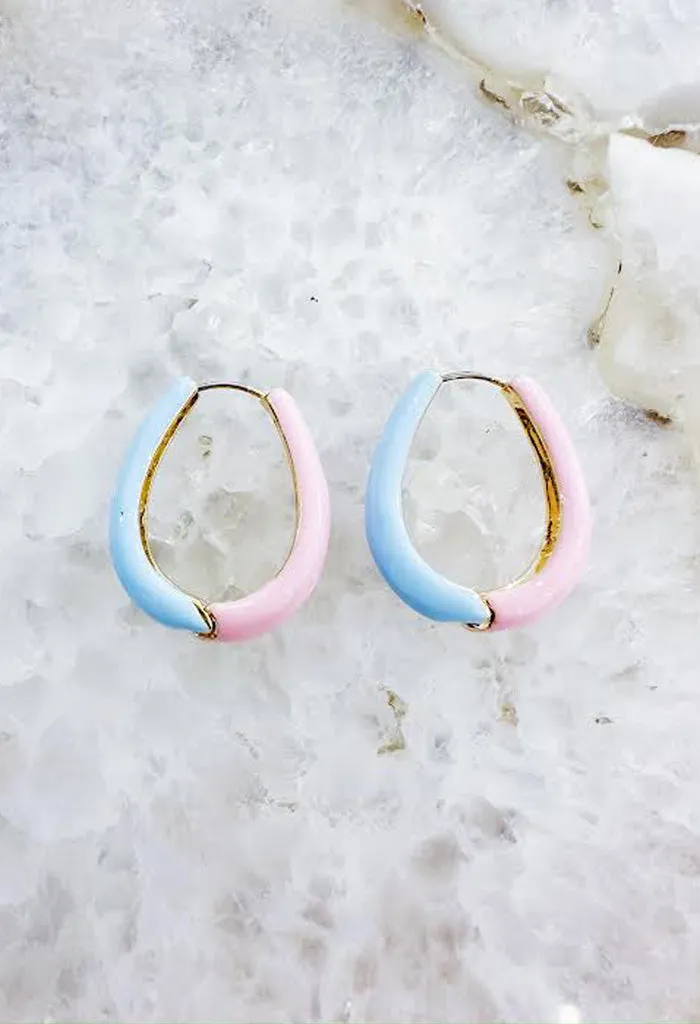 Holly Earrings-Blush