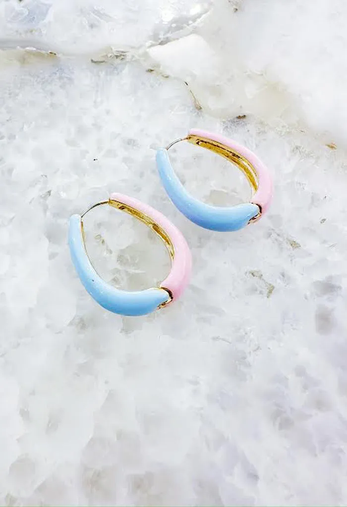 Holly Earrings-Blush