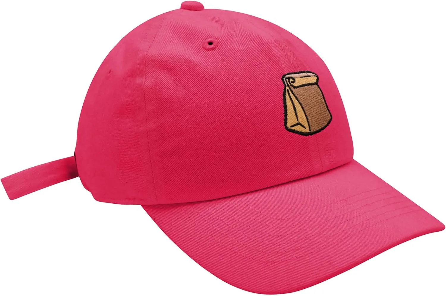 JPAK Paper Bag Baseball Cap Embroidered Cotton Dad Hat - Grocery