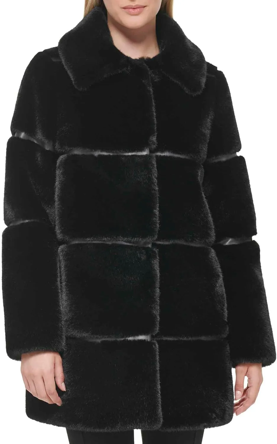 Karl Lagerfeld Paris Women's Faux Fur Jacket
