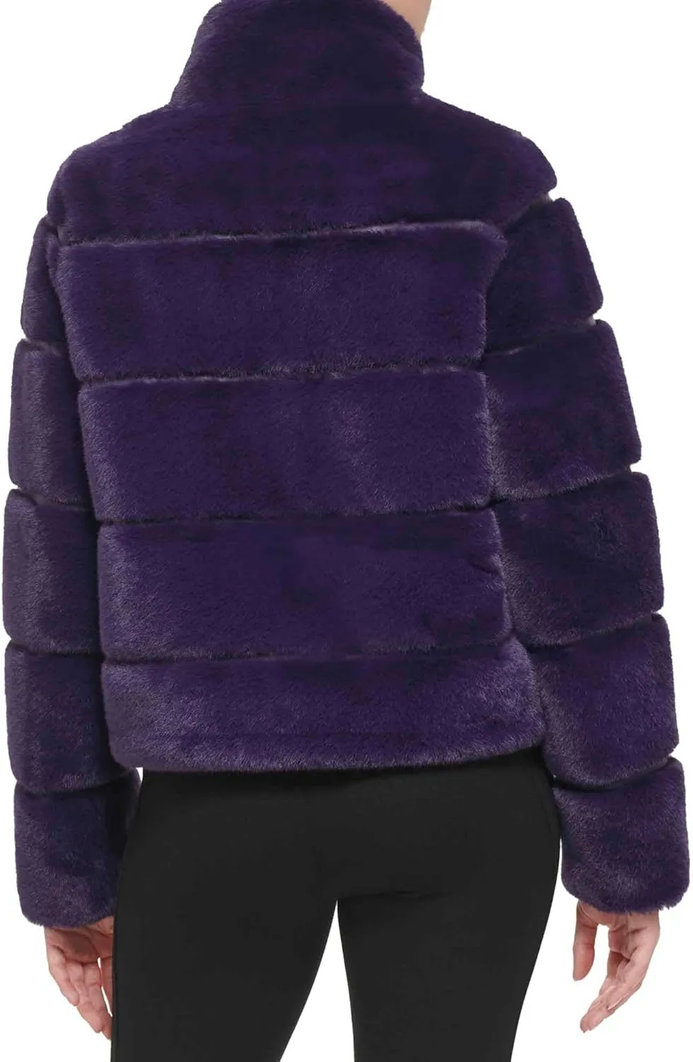 KARL LAGERFELD Paris Women's Faux Fur Jacket