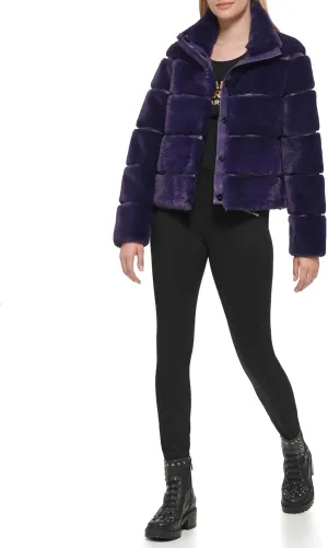 Karl Lagerfeld Paris Women's Faux Fur Jacket