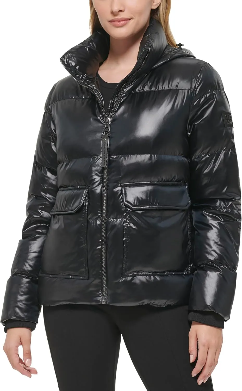 Karl Lagerfeld Paris Women's Full Length Puffer Jacket