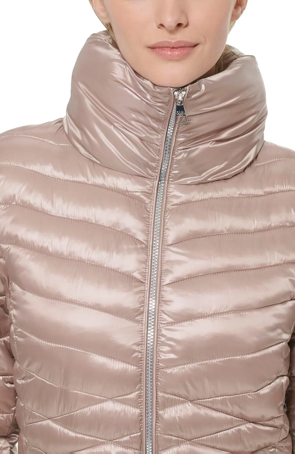 Karl Lagerfeld Paris Women's Full Length Puffer Jacket