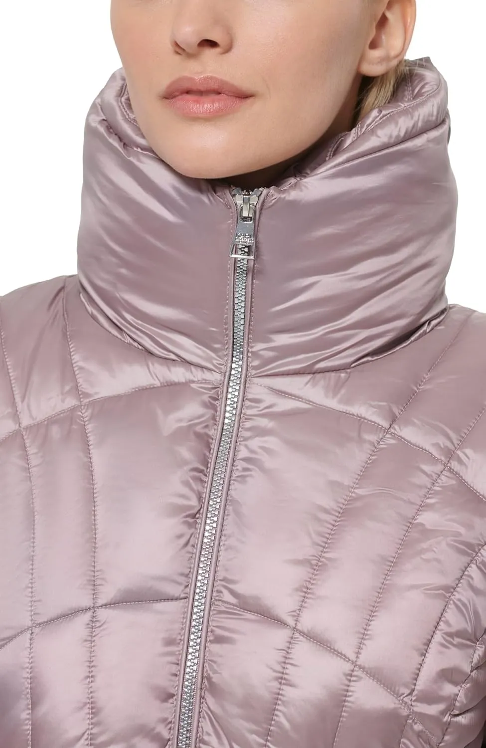 Karl Lagerfeld Paris Women's Short Puffer