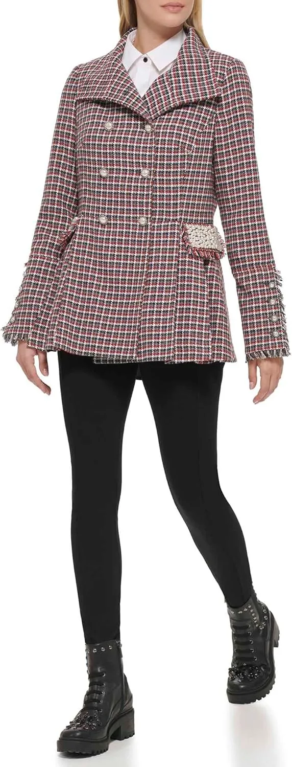 Karl Lagerfeld Paris Women's Wool Coat