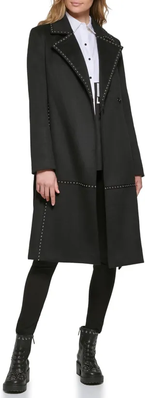 Karl Lagerfeld Paris Women's Wool Coat