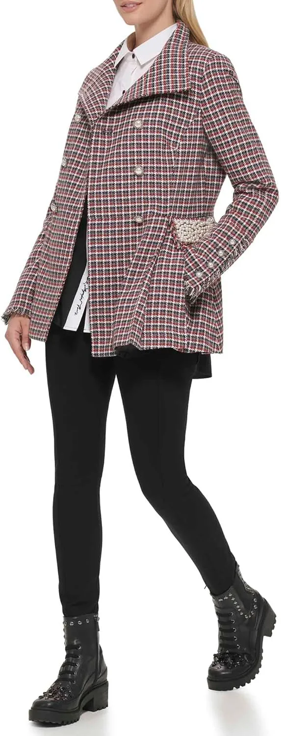 Karl Lagerfeld Paris Women's Wool Coat