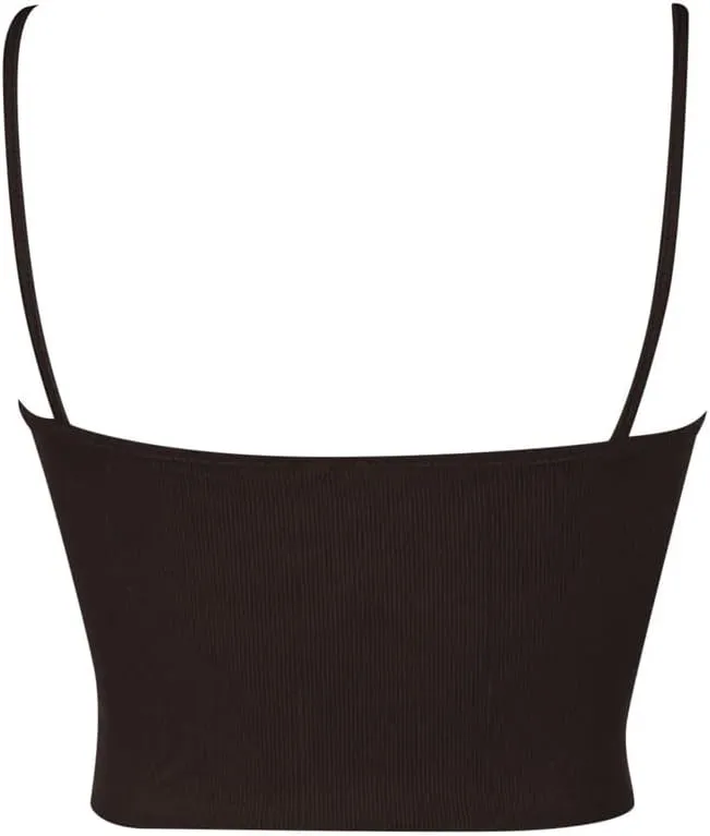Ladies Lace Camisole Patchwork Strap Tank Tops Four Seasons Wearable Tank Tops