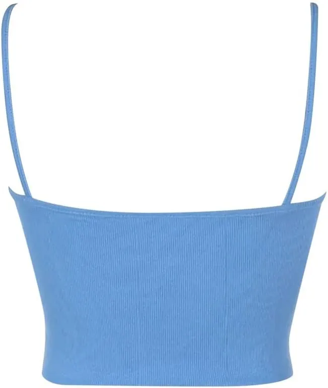 Ladies Lace Camisole Patchwork Strap Tank Tops Four Seasons Wearable Tank Tops