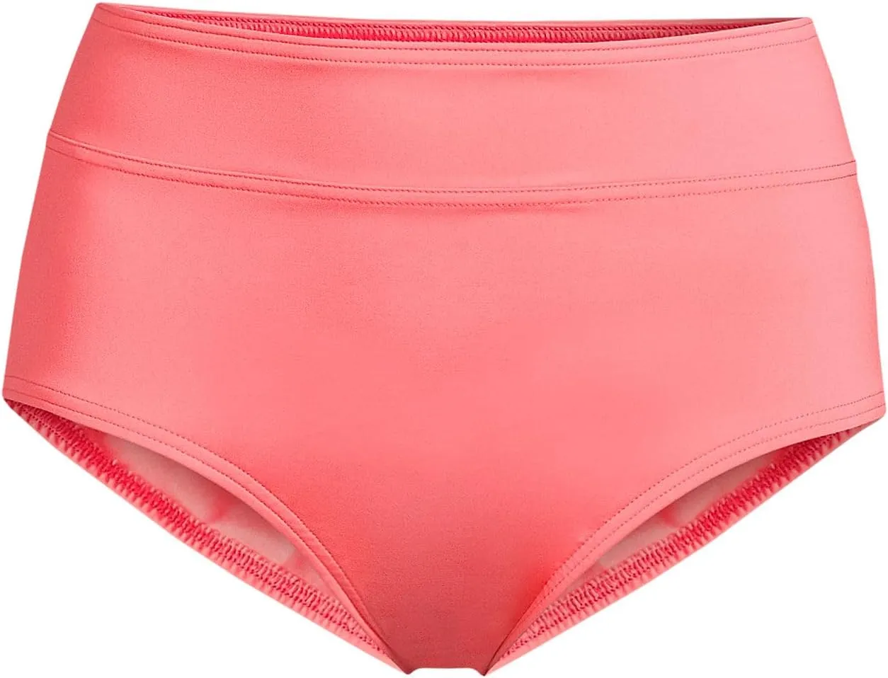 Lands' End Women's Tummy Control High Waisted Bikini Bottoms
