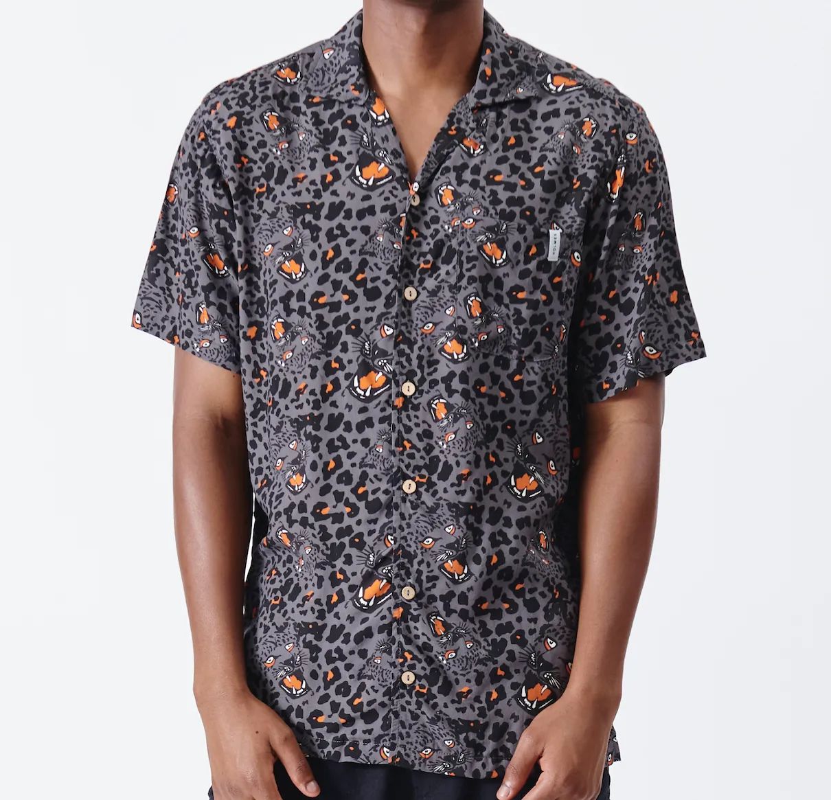Leopard Hawaiian shirt