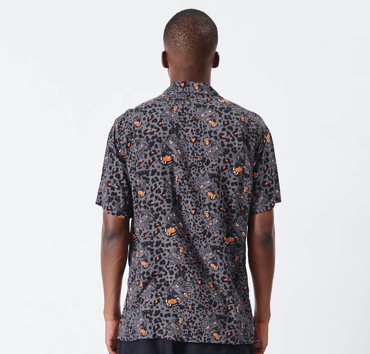Leopard Hawaiian shirt