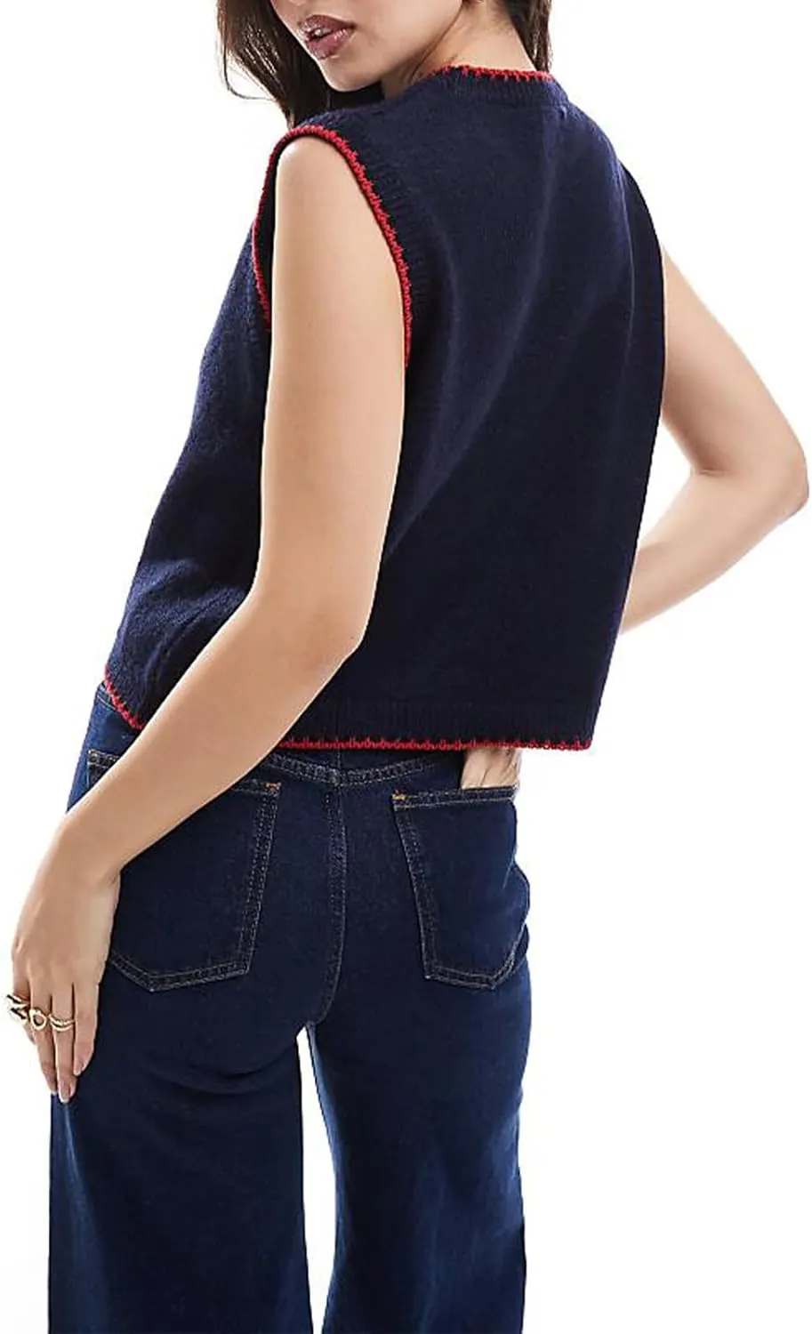 Lobster Print Knit Sweater for Women Y2K Short Sleeve Button Down Vintage Shirts Vest Summer Chunky Crop Cardigan