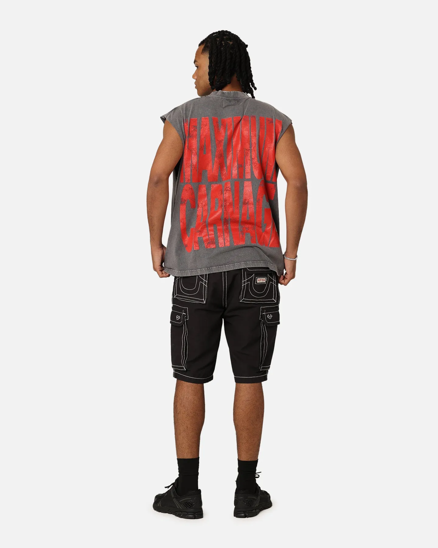Marvel Spider-Man Maximum Carnage Muscle T-Shirt Charcoal