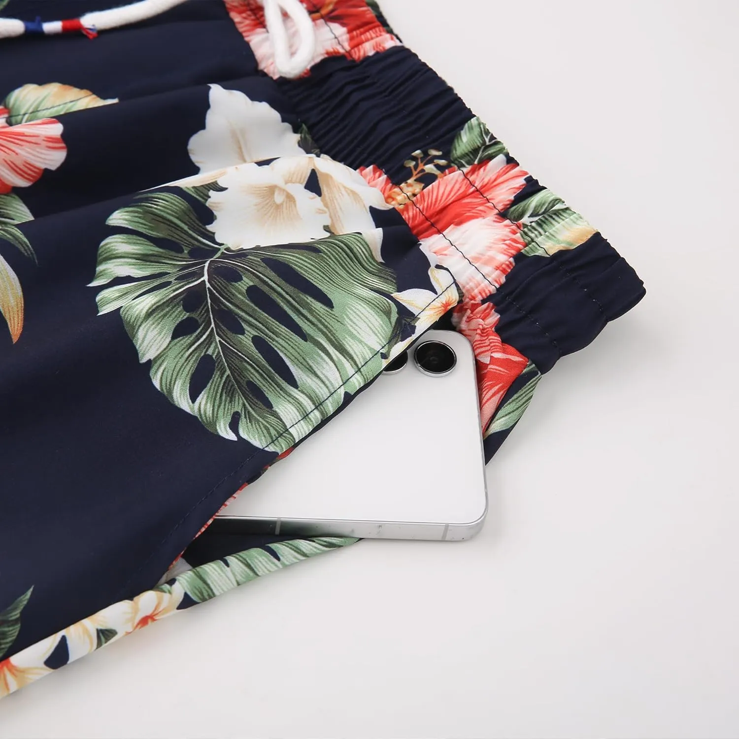 MCEDAR Men's Hawaiian Shirt and Short 2 Piece Vacation Outfits Sets Casual Button Down Beach Floral Suits with Bucket Hats
