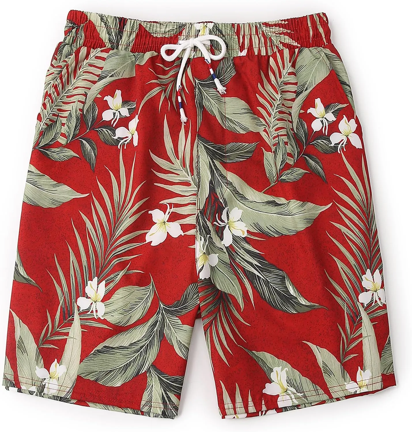 MCEDAR Men's Hawaiian Shirt and Short 2 Piece Vacation Outfits Sets Casual Button Down Beach Floral Suits with Bucket Hats