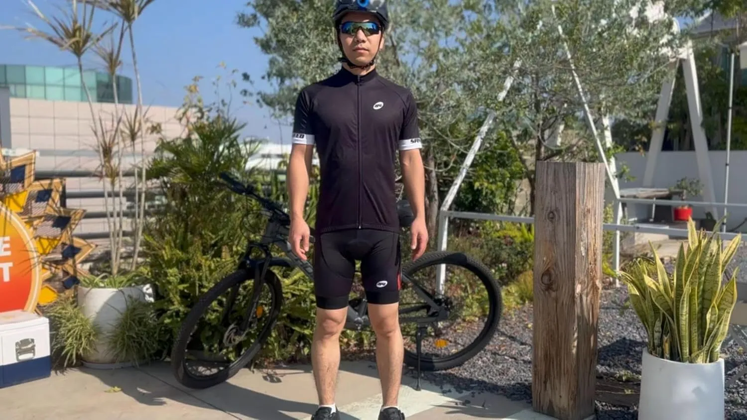 Men's Cycling Shorts Padded Biking Bottoms Team Bike Sportwear