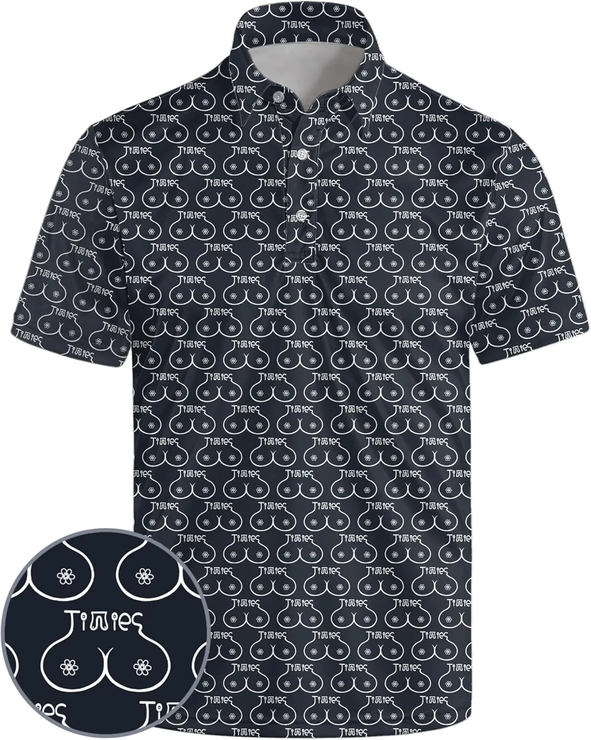 Mens Golf Shirts Golf Polo Shirts for Men Short Sleeve Polo Shirts Golf Gifts