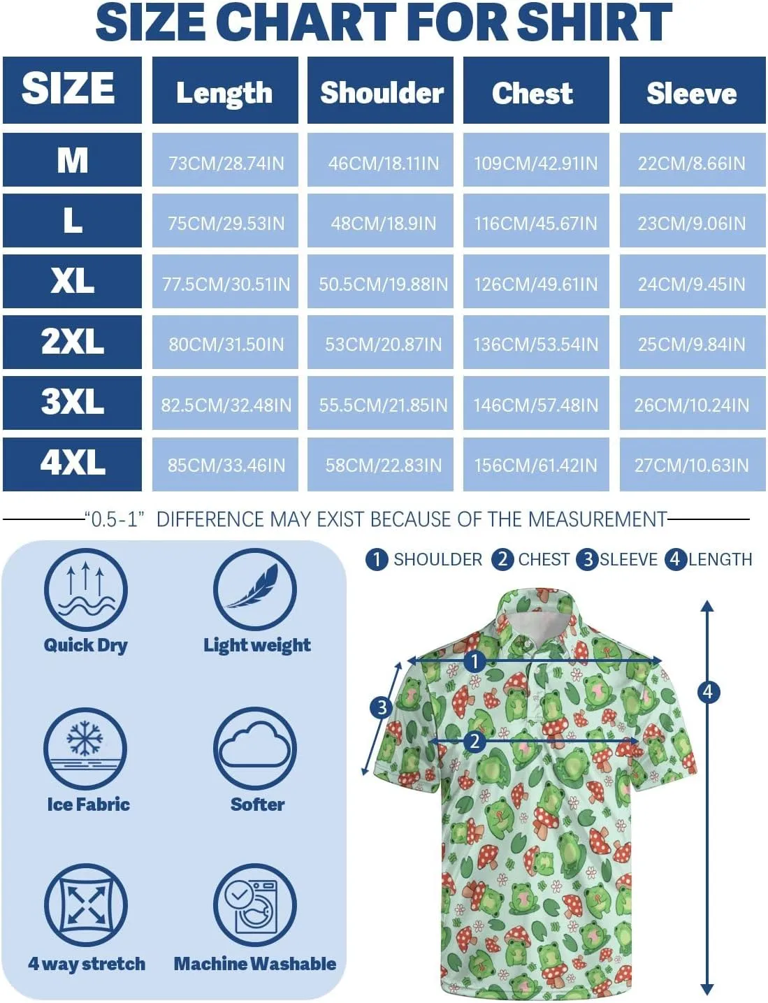 Men's Polo Shirts Golf Shirts for Men Quick-Dry Moisture Wicking Polo Shirt Short Sleeve Polo Shirts