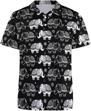 Men's Polo Shirts Short Sleeve Golf Polo Shirts Collared Tennis T-Shirt Golf Shirts for Men