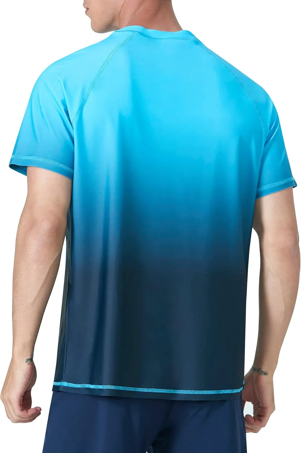 Men's Rash Guard Swim Shirts Summer UPF 50  UV Sun Protection Quick Dry Beach Fishing Water Shirts T Shirts for Men