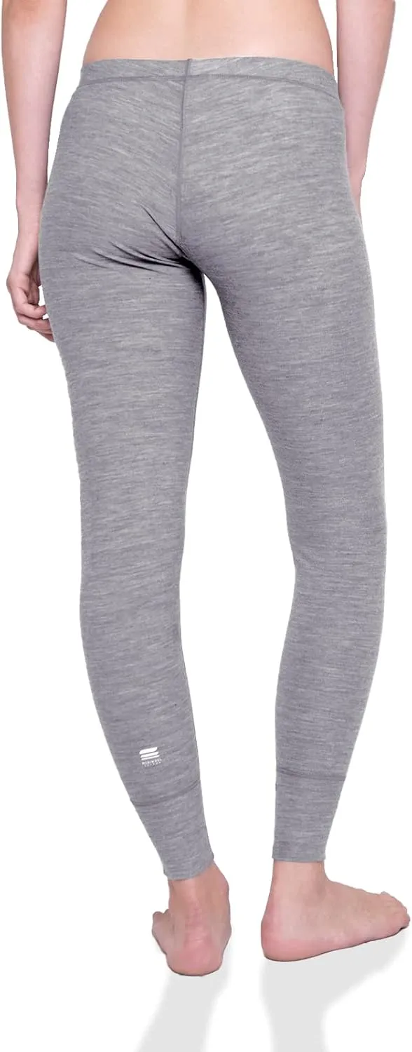 MERIWOOL Womens Base Layer Bottoms - Lightweight Merino Wool Thermal Pants