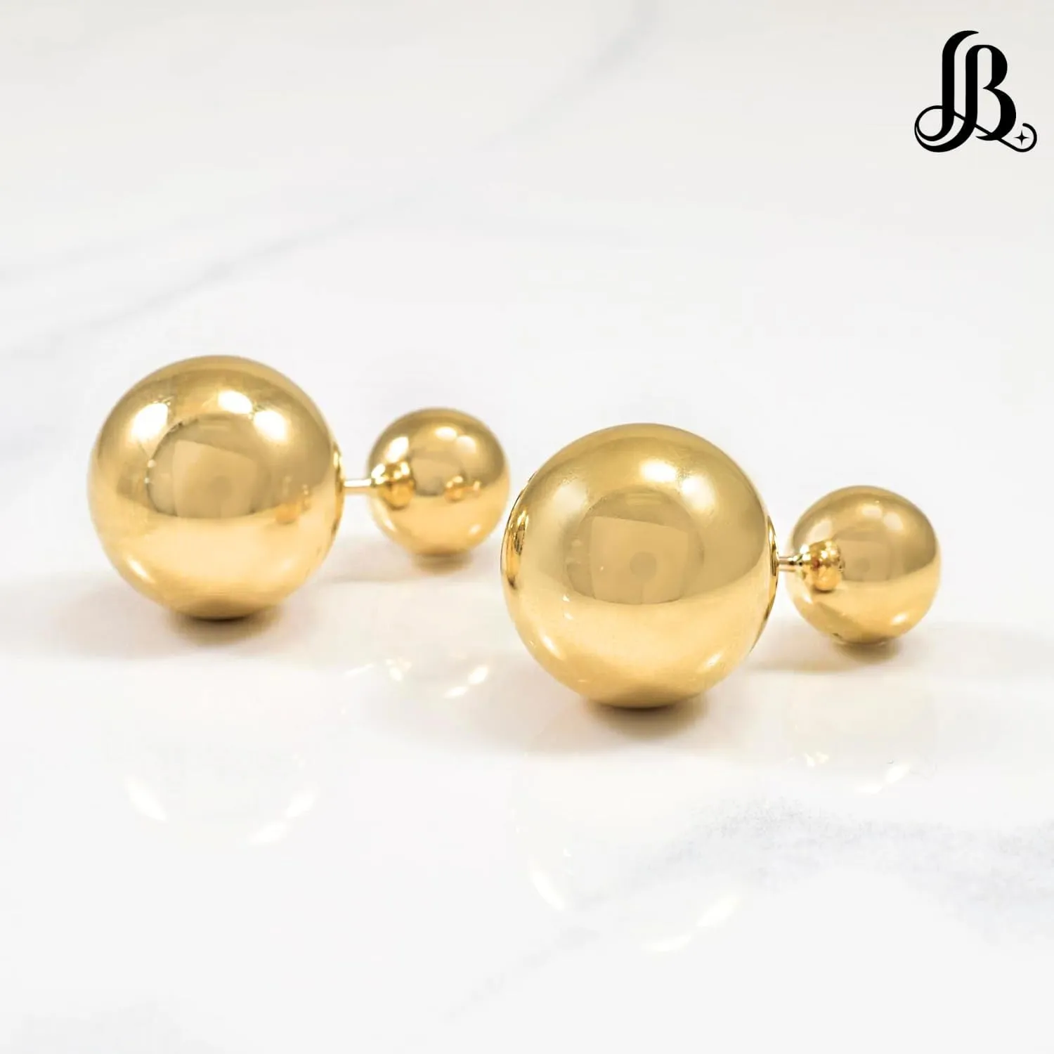 Mothers Day Gifts Double Sided Pearl Earrings - Pearl Front Back Earrings - Many Styles - Stunning Gift